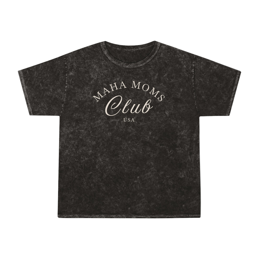 MAHA Moms Club Mineral Wash Tee
