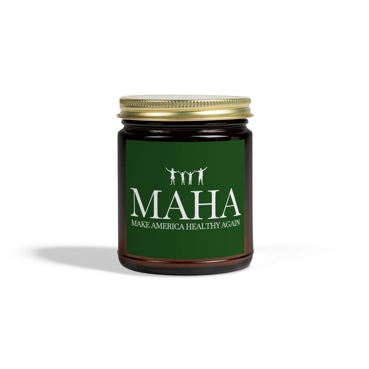 MAHA Action Scented Candle - Coconut Apricot Wax (4oz, 9oz)