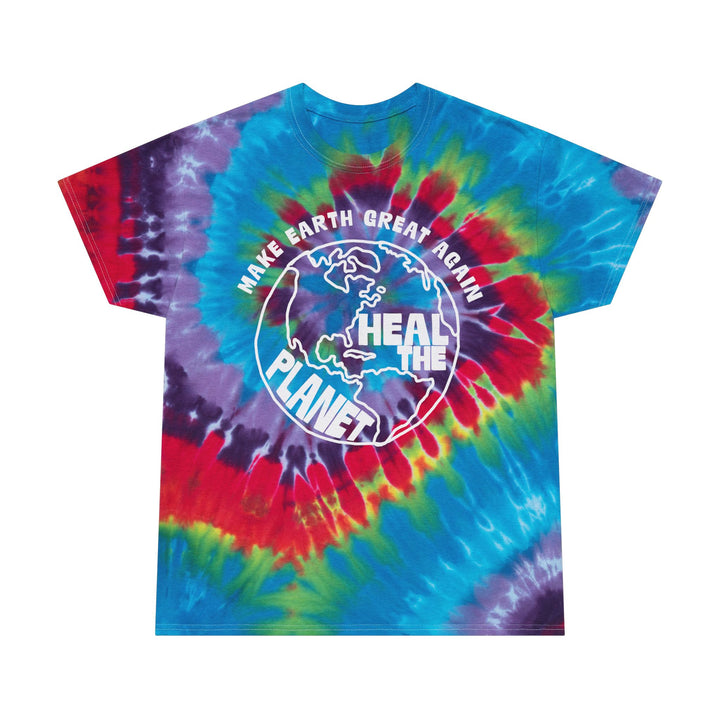 Heal the Planet-Make Earth Great Again Tie-Dye Tee