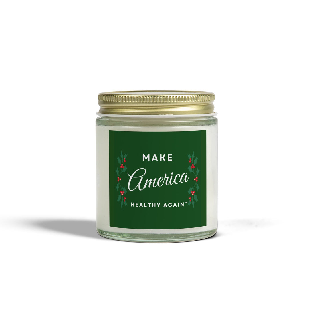 Make America Healthy Again™ Holiday Scented Candles, Coconut Apricot Wax (4oz, 9oz)
