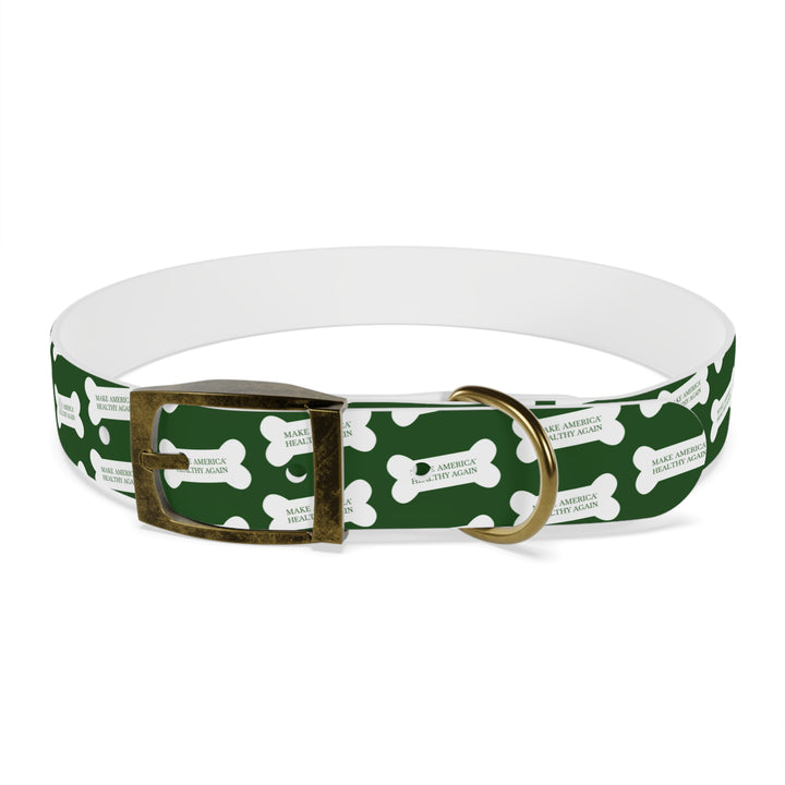 Make America Healthy Again™ Dog Bone Green Pet Collar