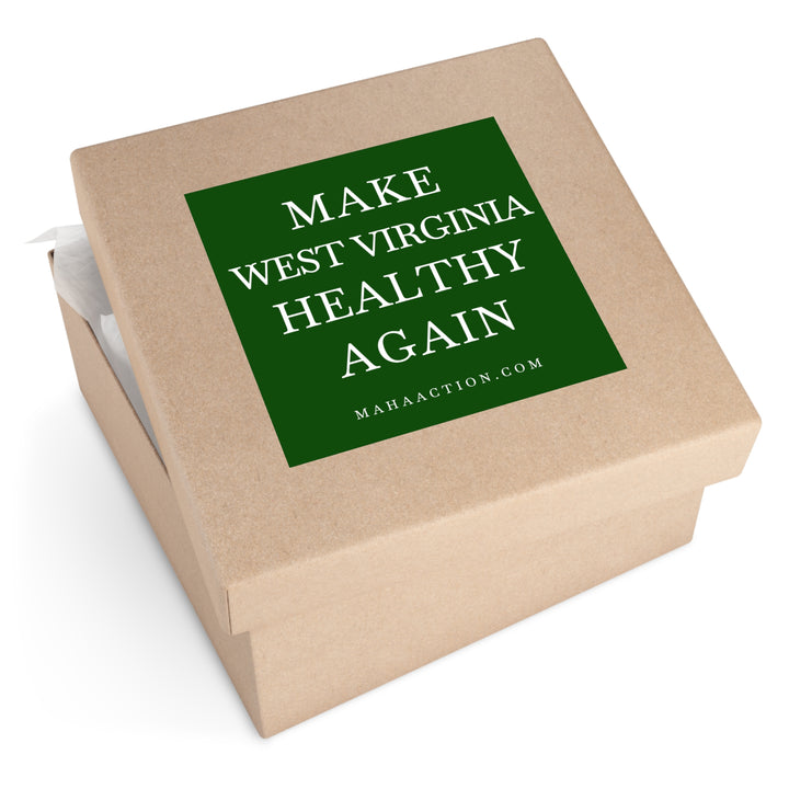 Make West Virginia Healthy Again Square Sticker