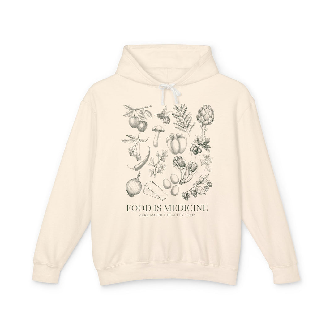 Food is Medicine Unisex Lightweight Hoodie