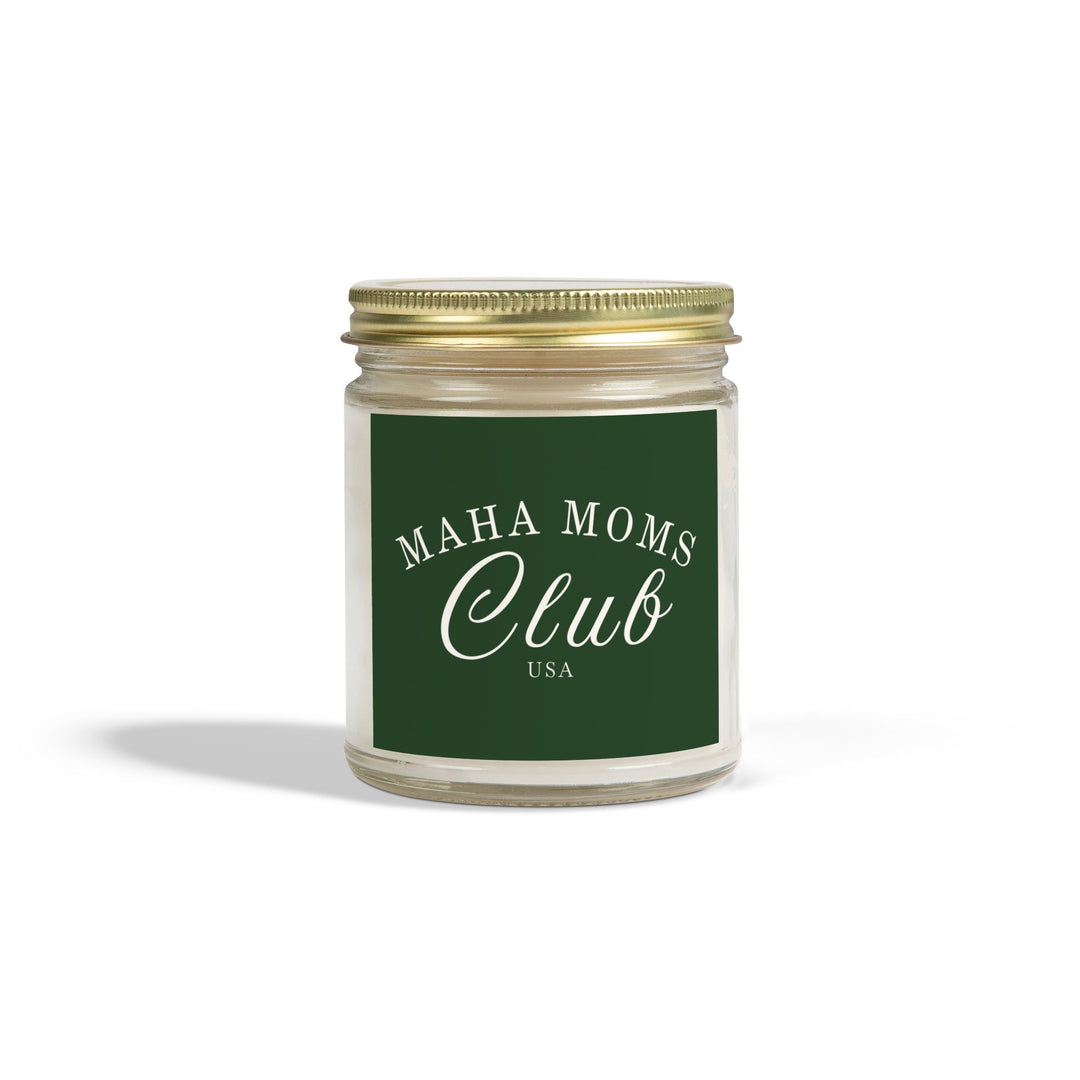 MAHA Moms Club Coconut Apricot Scented Candle -(4oz & 9oz)