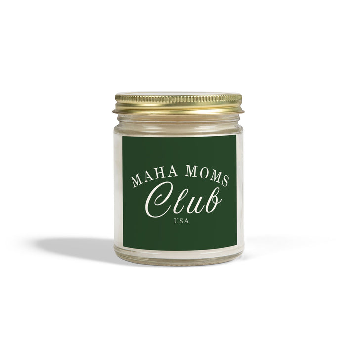 MAHA Moms Club Coconut Apricot Scented Candle -(4oz & 9oz)