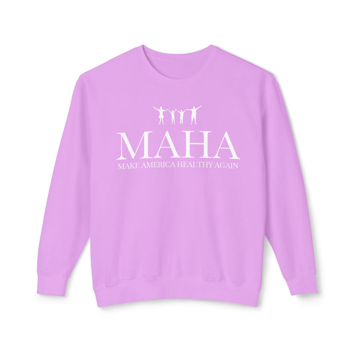 MAHA Action Unisex Lightweight Crewneck Sweatshirt