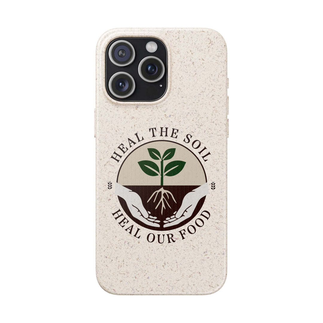 Heal the Soil Eco-Friendly Biodegradable Phone Case