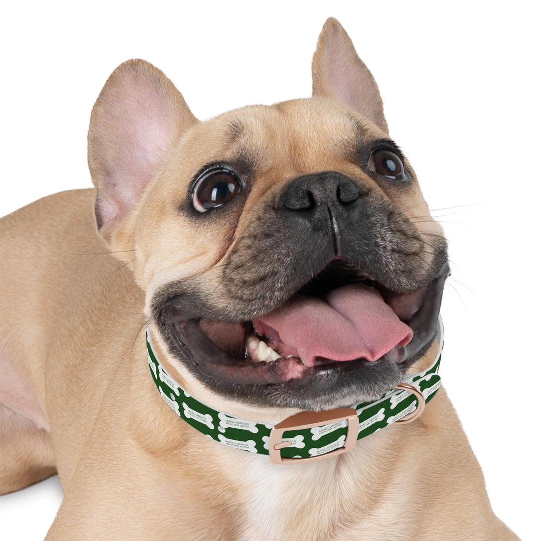 Make America Healthy Again™ Dog Bone Green Pet Collar
