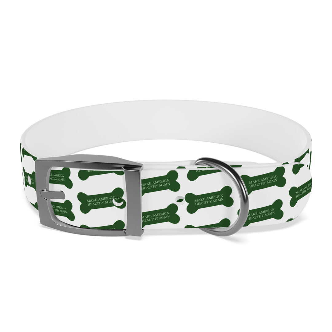 Make America Healthy Again™ Dog Bone White Pet Collar
