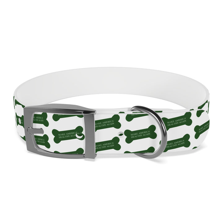 Make America Healthy Again™ Dog Bone White Pet Collar