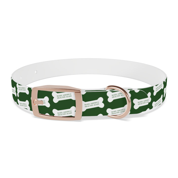 Make America Healthy Again™ Dog Bone Green Pet Collar