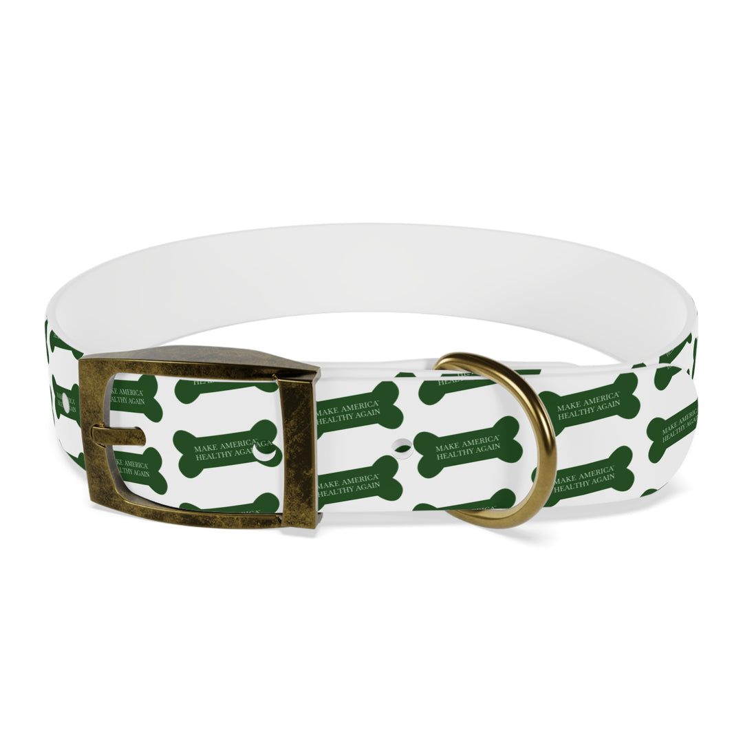 Make America Healthy Again™ Dog Bone White Pet Collar