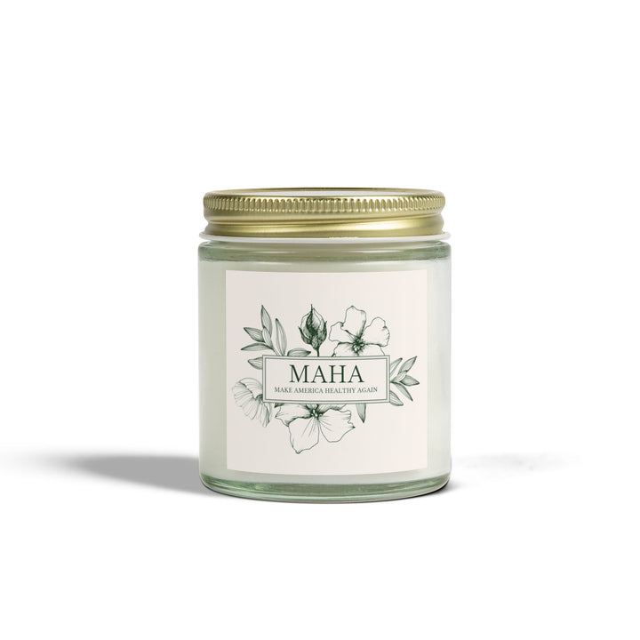 MAHA Spring Scented Coconut Apricot Wax Candles