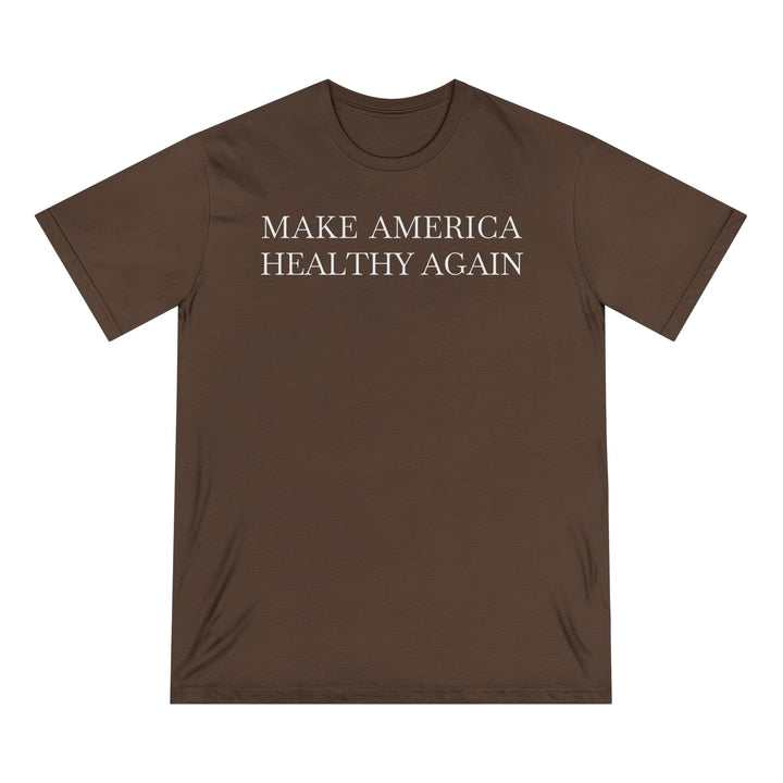 Make America Healthy Again Unisex 100% Organic Cotton Tee