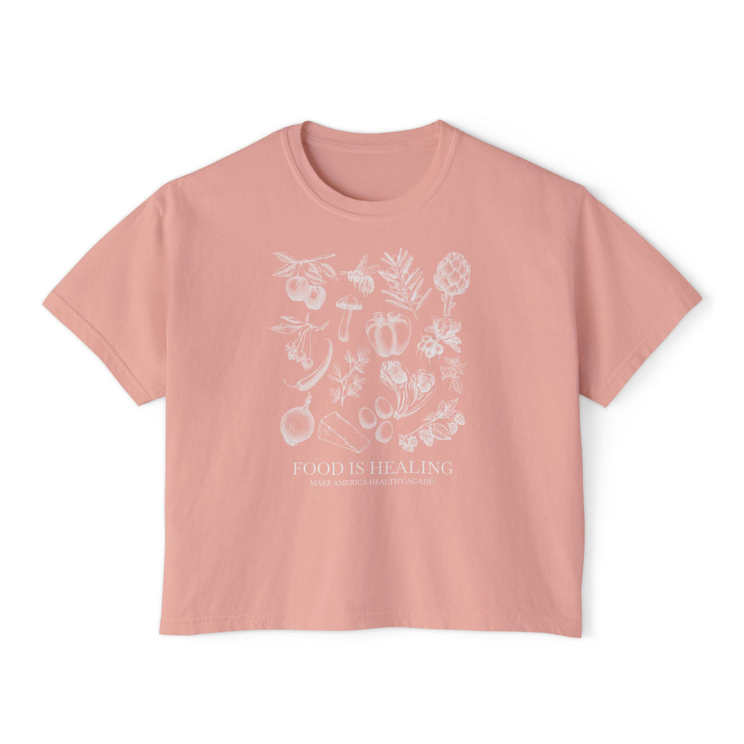 Food is Healing Women's Boxy Tee