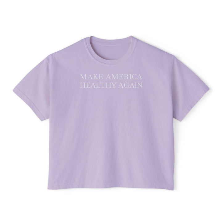 Make America Healthy Again Women's Boxy Tee