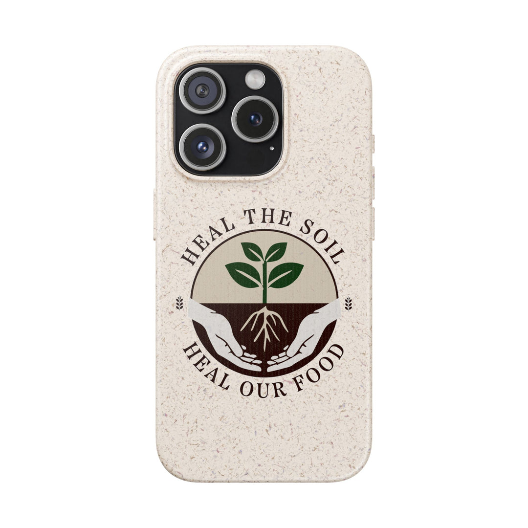 Heal the Soil Eco-Friendly Biodegradable Phone Case