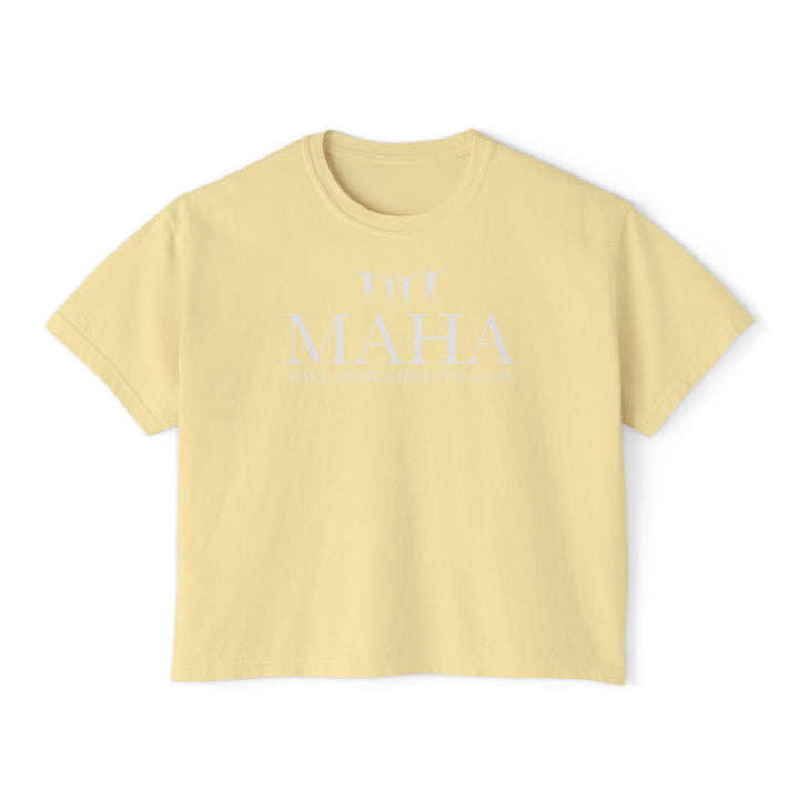MAHA Action Women's Boxy Tee