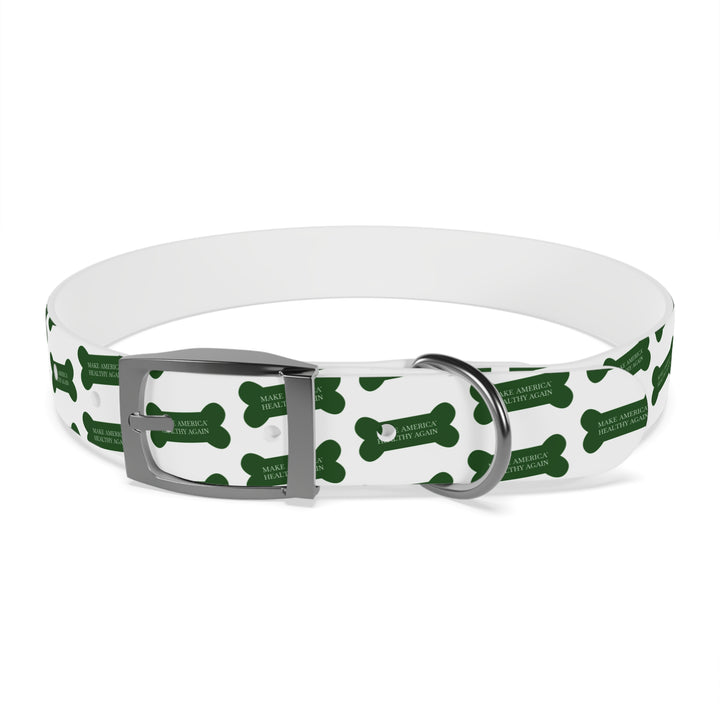 Make America Healthy Again™ Dog Bone White Pet Collar