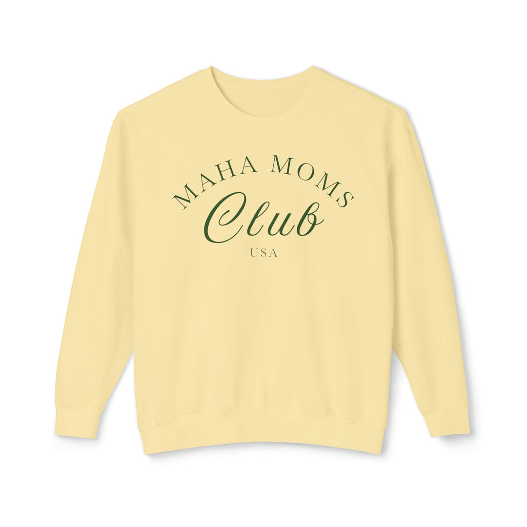 MAHA™ Moms Club Unisex Lightweight Crewneck Sweatshirt