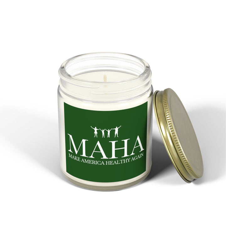 MAHA Action Scented Candle - Coconut Apricot Wax (4oz, 9oz)