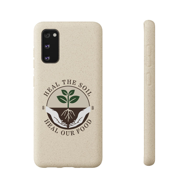 Heal the Soil Eco-Friendly Biodegradable Phone Case