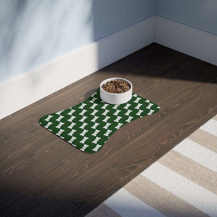 Make America Healthy Again™ Dog Bone Green Pet Feeding Mat