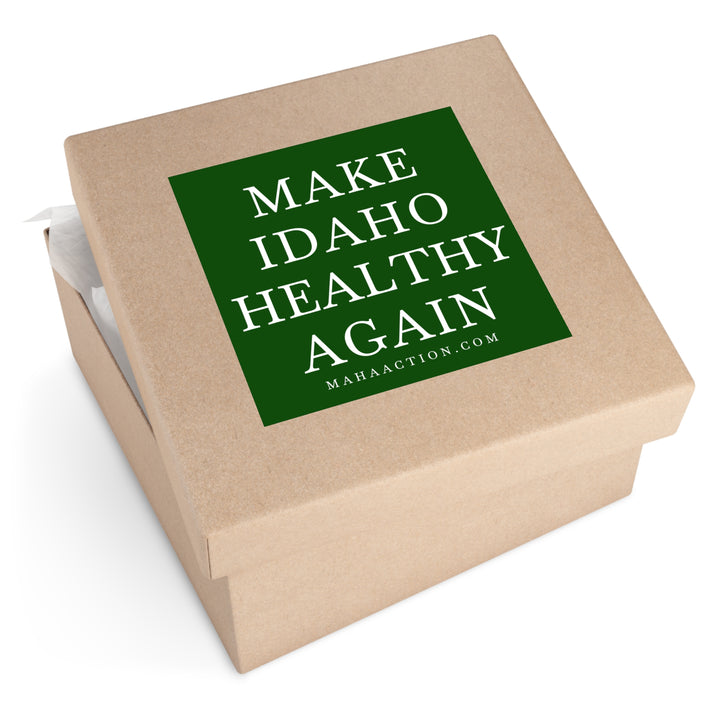 Make Idaho Healthy Again Square Sticker-Green
