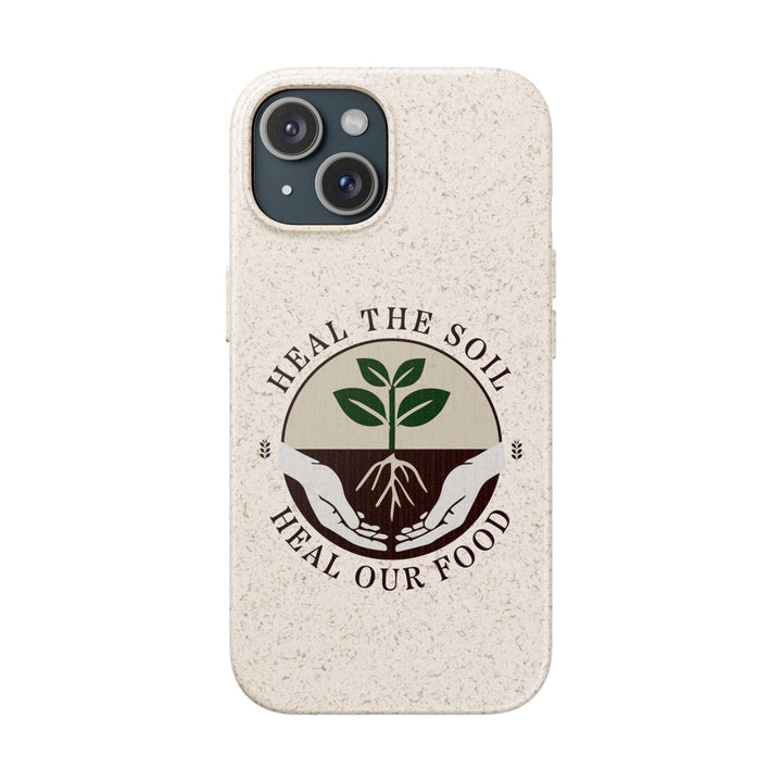 Heal the Soil Eco-Friendly Biodegradable Phone Case
