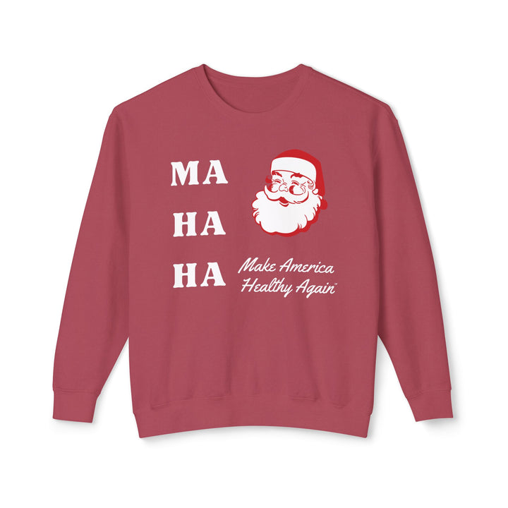 MAHA™ Santa Unisex Lightweight Crewneck Sweatshirt