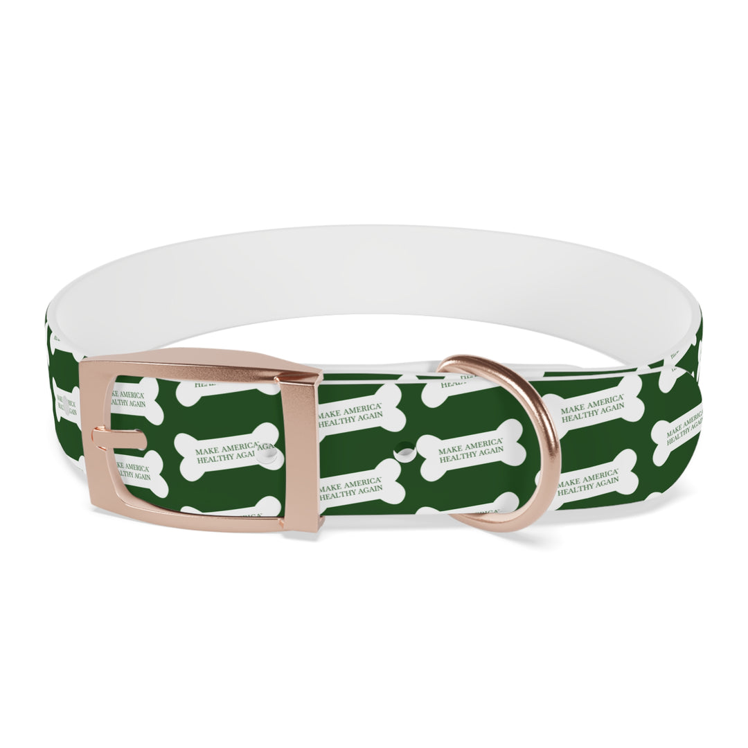 Make America Healthy Again™ Dog Bone Green Pet Collar
