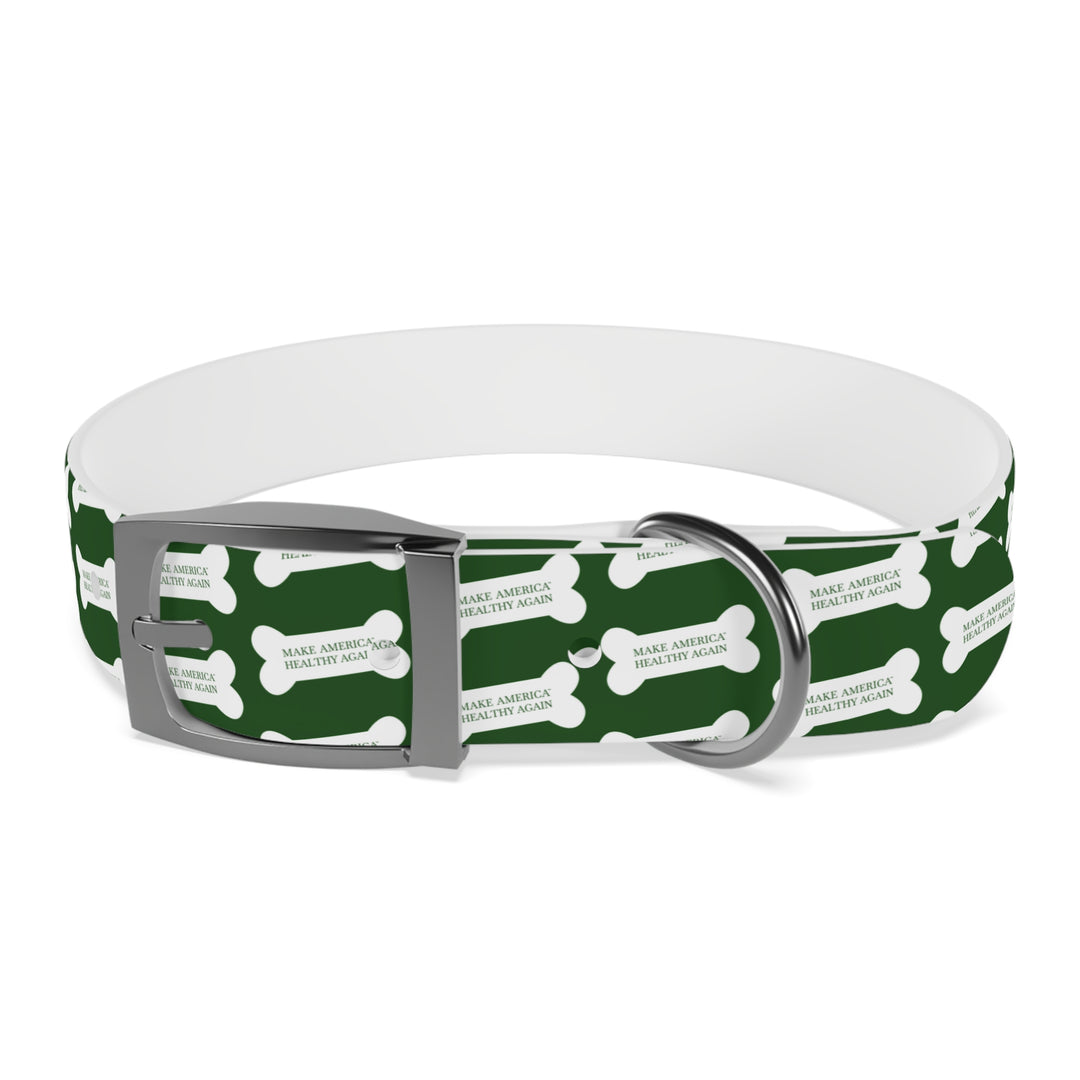 Make America Healthy Again™ Dog Bone Green Pet Collar