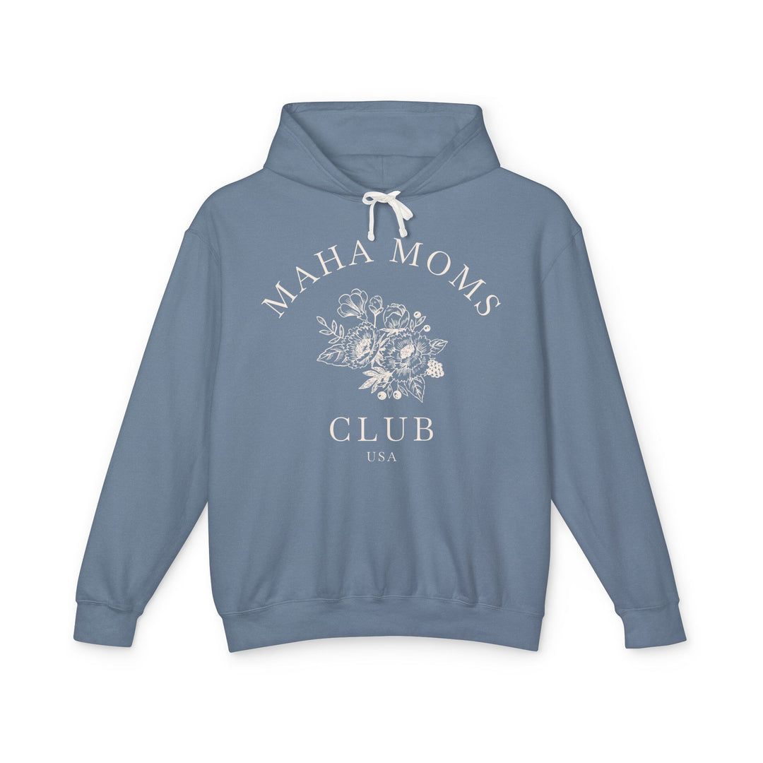 MAHA™ Moms Club Flowers Lightweight Hoodie