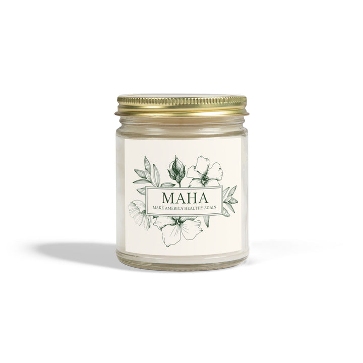 MAHA Spring Scented Coconut Apricot Wax Candles