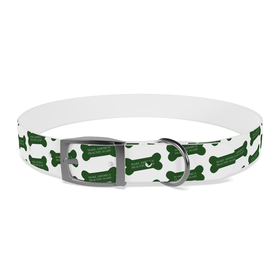 Make America Healthy Again™ Dog Bone White Pet Collar