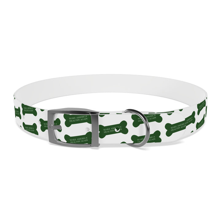 Make America Healthy Again™ Dog Bone White Pet Collar
