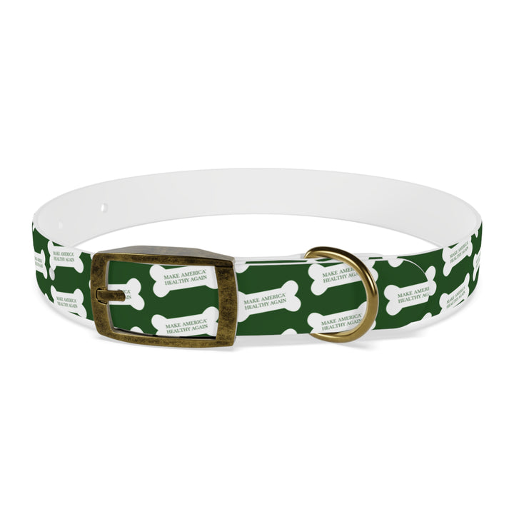 Make America Healthy Again™ Dog Bone Green Pet Collar