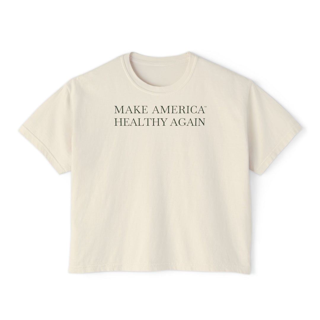 Make America Healthy Again™ Women's Boxy Tee