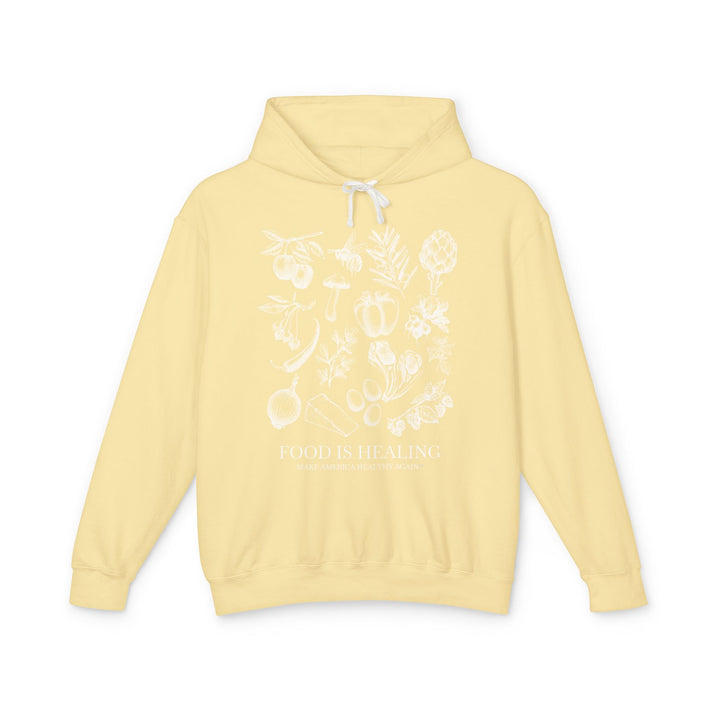 Food is Healing Unisex Lightweight Hoodie