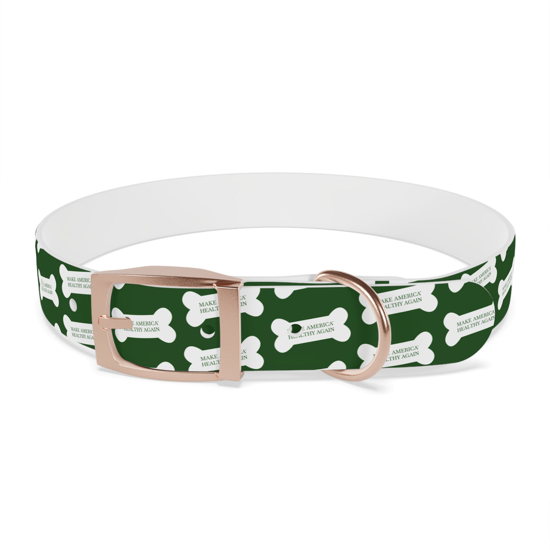 Make America Healthy Again™ Dog Bone Green Pet Collar