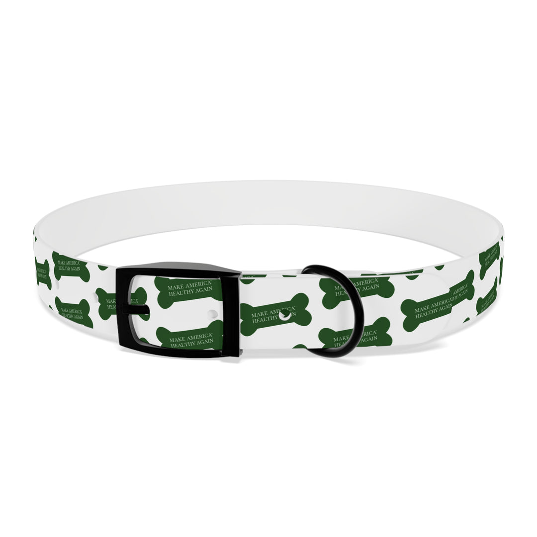 Make America Healthy Again™ Dog Bone White Pet Collar