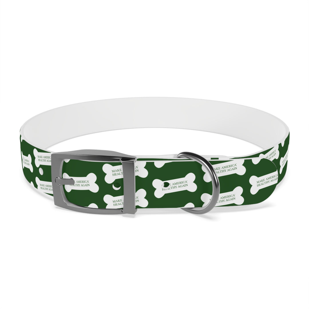 Make America Healthy Again™ Dog Bone Green Pet Collar