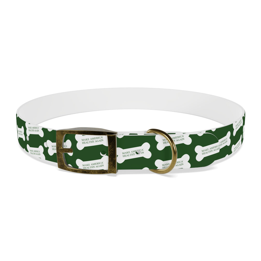 Make America Healthy Again™ Dog Bone Green Pet Collar