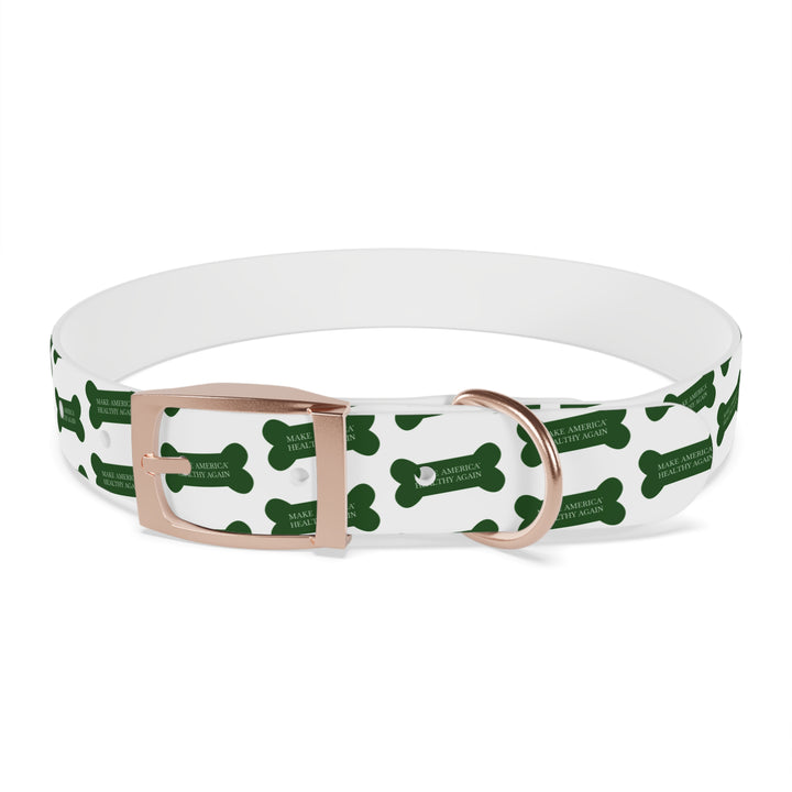 Make America Healthy Again™ Dog Bone White Pet Collar