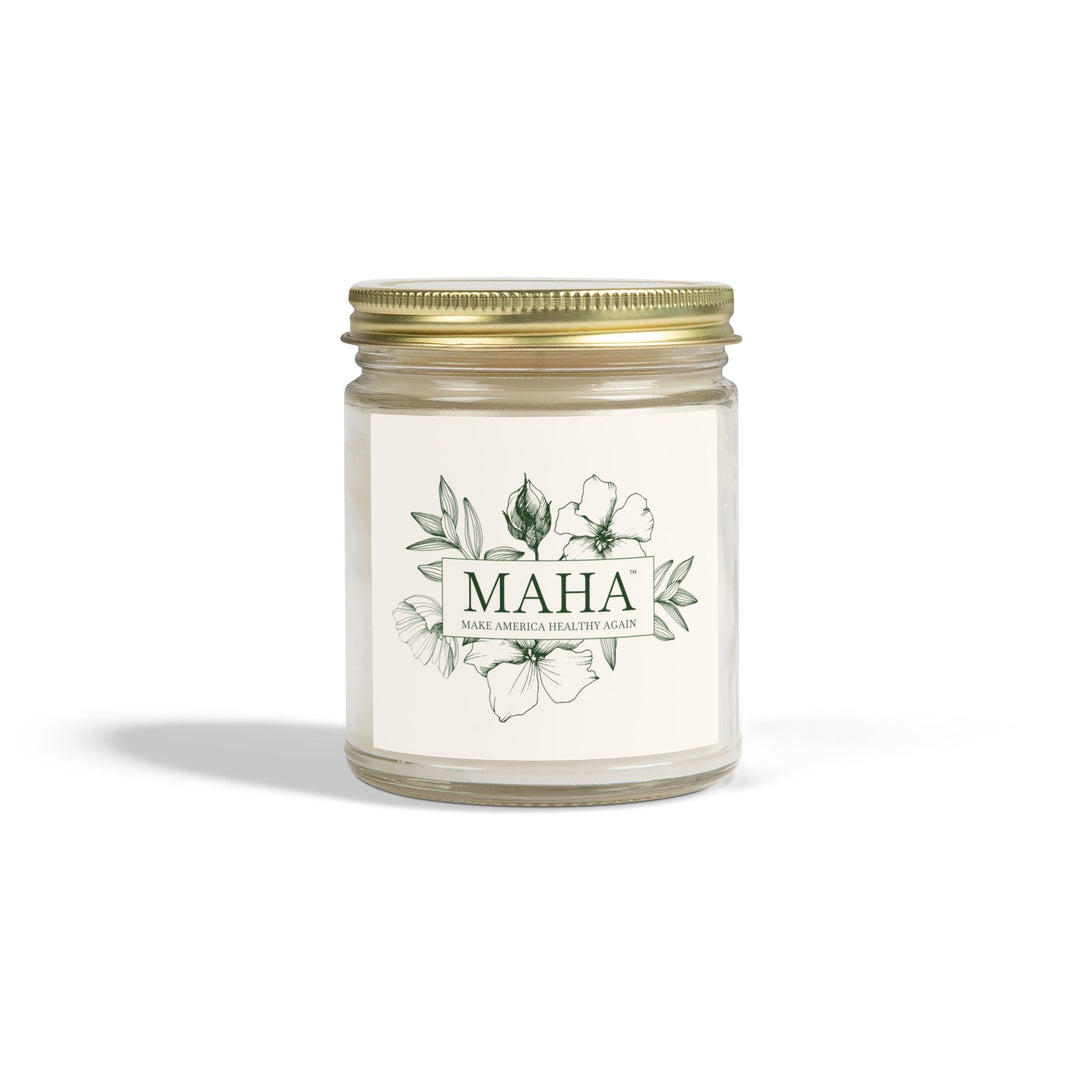 MAHA™ Flowers Scented Coconut Apricot Wax Candles