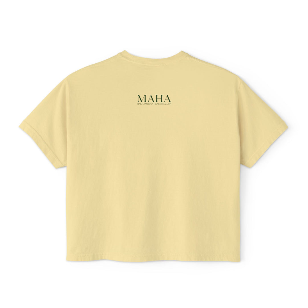 Bye Bye Food Dye Women's Boxy Tee