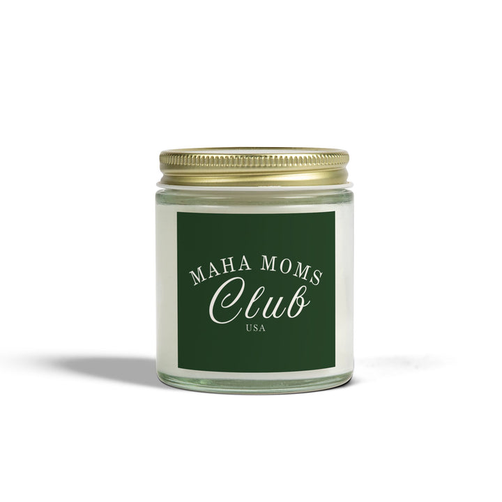 MAHA Moms Club Coconut Apricot Scented Candle -(4oz & 9oz)