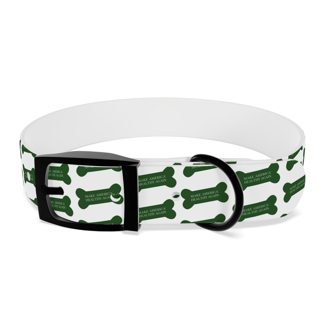 Make America Healthy Again™ Dog Bone White Pet Collar