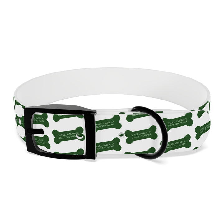 Make America Healthy Again™ Dog Bone White Pet Collar