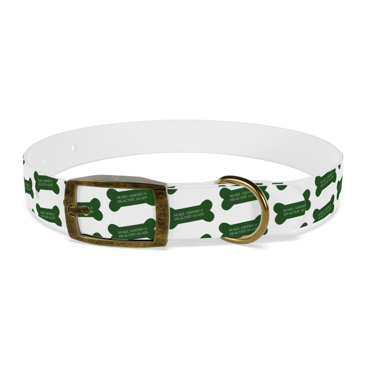 Make America Healthy Again™ Dog Bone White Pet Collar
